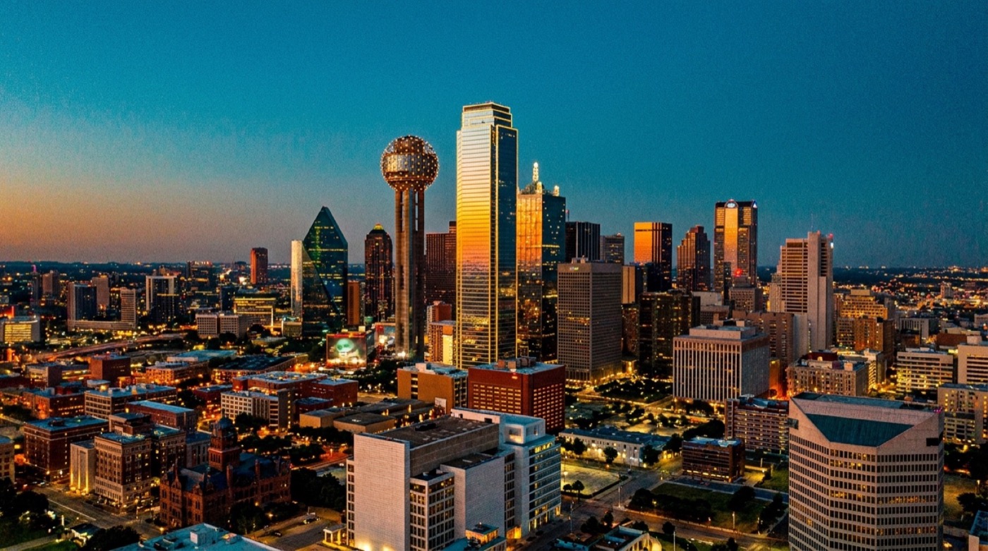 Dallas skyline stock photo